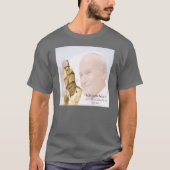 Papst Johannes Paul II. Collagen-T - Shirt - (Vorderseite)