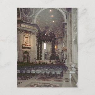 Papst Johannes Paul II. in der Galerie in St. Pete Postkarte