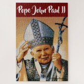 Papst Johannes Paul II. JIGSAW PUZZLE.. DAS POLNIS Puzzle (Vertikal)