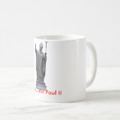 Papst Johannes Paul II. Kaffeetasse (VorderseiteRechts)