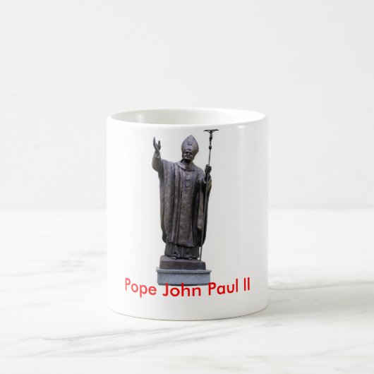 Papst Johannes Paul II. Kaffeetasse (Mittel)