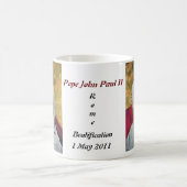 Papst Johannes Paul II. Kaffeetasse (Mittel)