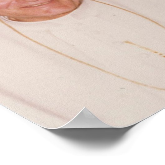 Papst Johannes Paul II Poster (Ecke)