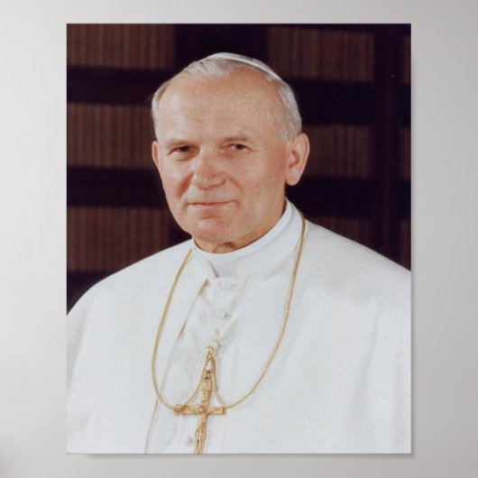 Papst Johannes Paul II Poster (Vorne)