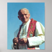 Papst Johannes Paul II Poster (Vorne)