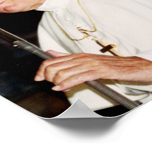 Papst Johannes Paul II Poster (Ecke)