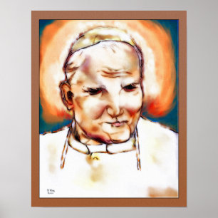 Papst Johannes Paul II Poster