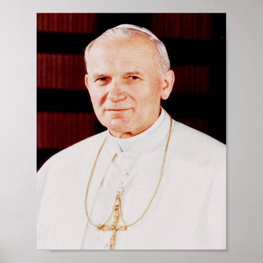 Papst Johannes Paul II Poster (Vorne)