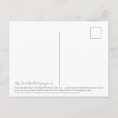 Papst Johannes Paul II. Postkarte (Rückseite)