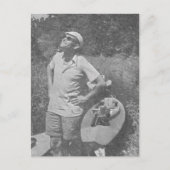 Papst Johannes Paul II. Postkarte (Vorderseite)