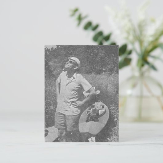 Papst Johannes Paul II. Postkarte (Stehend Vorderseite)