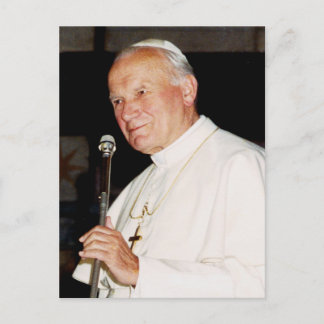 Papst Johannes Paul II Postkarte