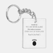 Papst Johannes Paul II. Schlüsselanhänger (Vorderseite links)