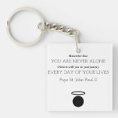 Papst Johannes Paul II. Schlüsselanhänger (Vorderseite)