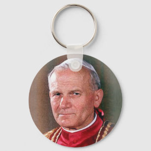 Papst Johannes Paul II Schlüsselanhänger