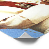 Papst Johannes Paul II. Selbstportrait Poster (Ecke)