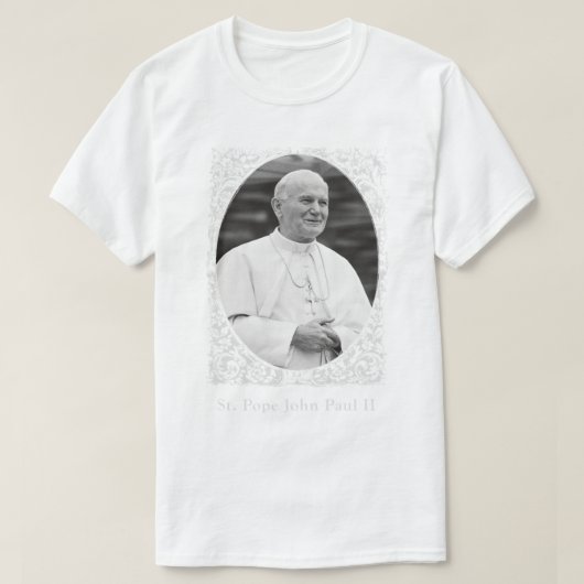 Papst Johannes Paul II T-Shirt (Design vorne)