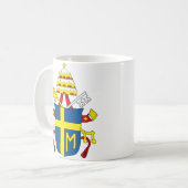 Papst Johannes Paul II. Tasse (Vorderseite Links)