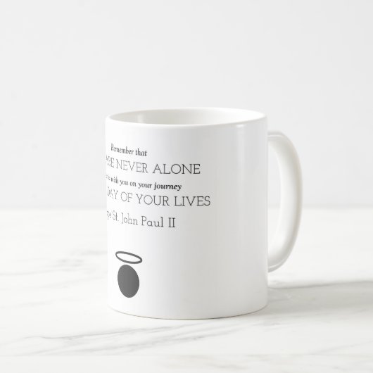 Papst Johannes Paul II. Tasse (VorderseiteRechts)