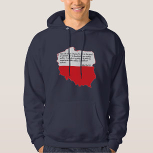 Papst Johannes Paul II Zitat Hoodie