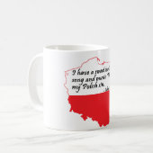 Papst Johannes Paul II Zitat Kaffeetasse (Vorderseite Links)