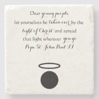 Papst Johannes Paul II Zitat Untersetzer