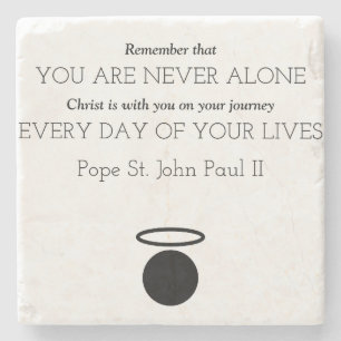 Papst Johannes Paul II Zitat Untersetzer