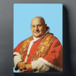 Papst Johannes XXIII Leiter der katholischen Kirch Fotoplatte<br><div class="desc">Papst Johannes XXIII war vom 28. Oktober 1958 bis zu seinem Tod im Juni 1963 Leiter der katholischen Kirche und souverän des Staat der Vatikanstadt.</div>