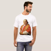 Papst Johannes XXIII Leiter der katholischen Kirch T-Shirt (Vorne ganz)