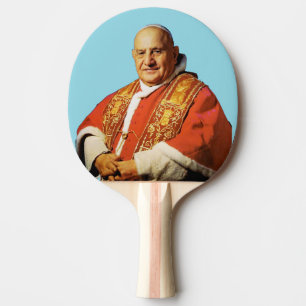 Papst Johannes XXIII Leiter der katholischen Kirch Tischtennis Schläger