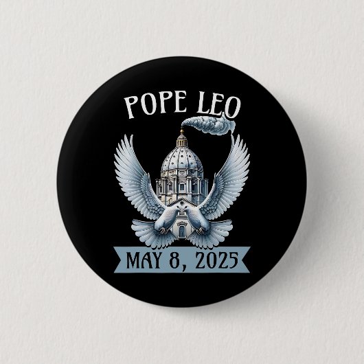 Papst Leo 2025 Papst Leo Button (Vorderseite)