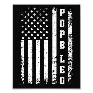 Papst Leo der 16. Leo XIV Fotodruck