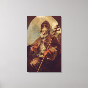 Papst Leo I Leinwanddruck