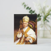 Papst Leo XIII Postkarte (Stehend Vorderseite)