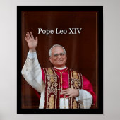 Papst Leo Xiv 0 Poster (Vorne)