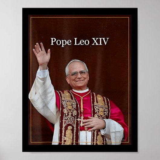 Papst Leo Xiv 0 Poster (Vorne)