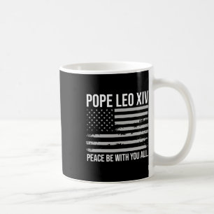 Papst Leo Xiv 14. Erster Amerikanischer Papst Usa- Kaffeetasse
