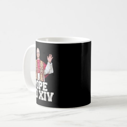 Papst Leo Xiv 1 Kaffeetasse (Vorderseite Links)