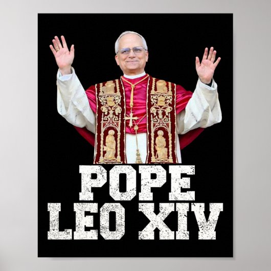 Papst Leo Xiv 1 Poster (Vorne)
