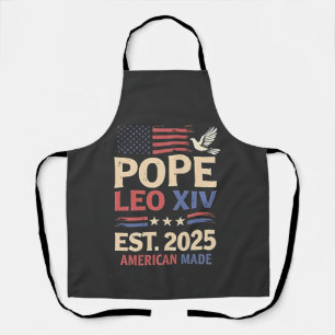 Papst Leo XIV. 2025 4. Juli USA Flag Schürze