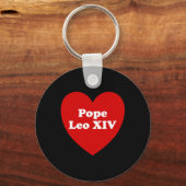 Papst Leo Xiv 2 Schlüsselanhänger (Vorderseite)