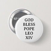 Papst Leo Xiv 3 Button (Vorne & Hinten)
