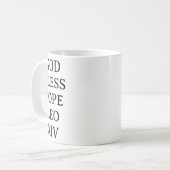 Papst Leo Xiv 3 Kaffeetasse (Vorderseite Links)