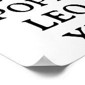 Papst Leo Xiv 3 Poster (Ecke)