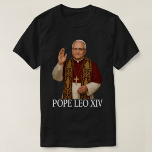Papst Leo XIV Chicago Kardinal Robert Prevost Vint T-Shirt