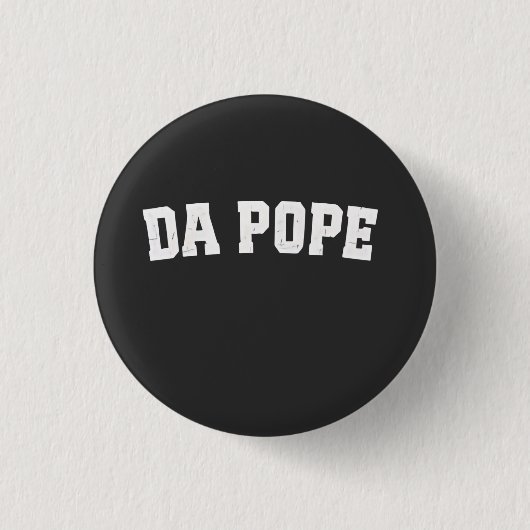 Papst Leo XIV Christlich Church Da Pope Da Da Button (Vorderseite)
