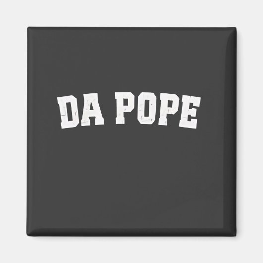 Papst Leo XIV Christlich Church Da Pope Da Da Magnet (Vorne)