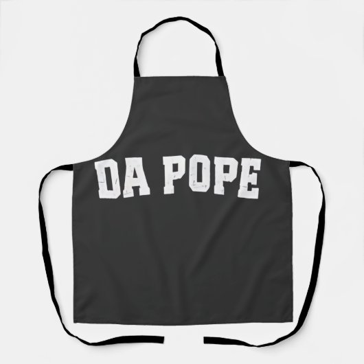 Papst Leo XIV Christlich Church Da Pope Da Da Schürze (Vorderseite)