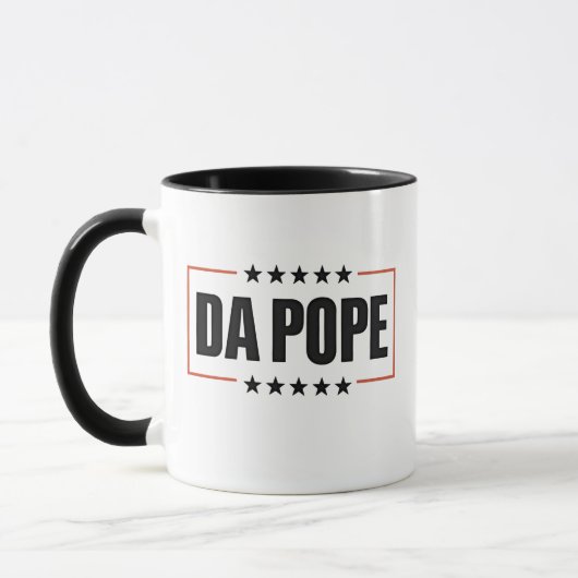 Papst Leo XIV Christlich Church Da Pope Tasse (Links)