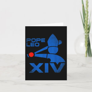 Papst Leo Xiv Da Papst Papst Leo 14 Baseball  Karte